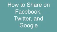 How to Share on Facebook, Twitter, and Google Plus in Unity Using the Ultimate Plugin